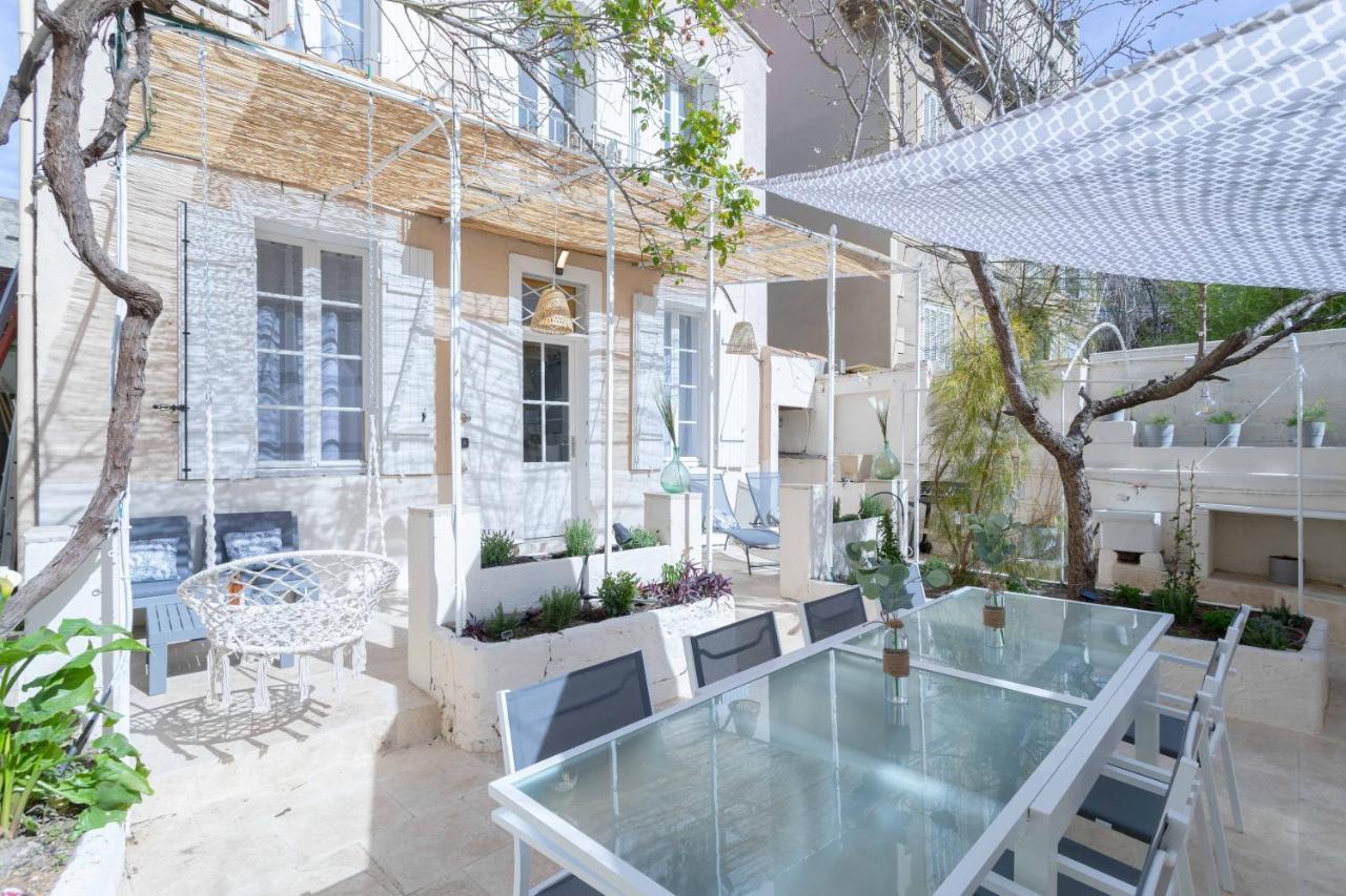 La Maison De Famille 3 Chambres 8 Pers Terrasse Parking Clim Marseilles Exterior foto